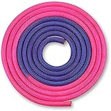 material gimnasia ritmica madrid  Cuerda para Gimnasia Rítmica Ponderada 165g Bicolor 3 m Violeta-Rosa