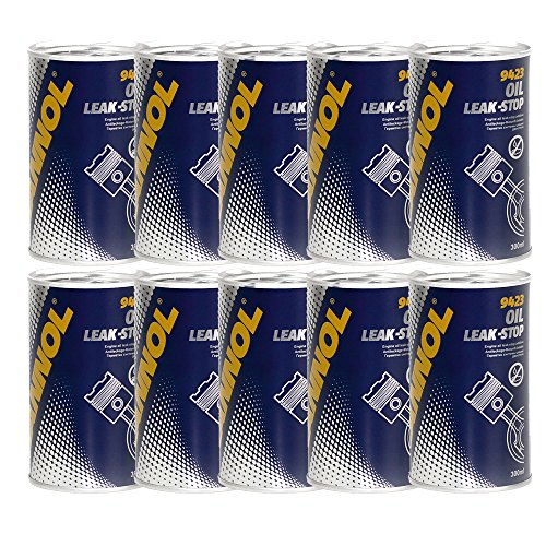 MANNOL 10 x 300ml 9423 Oil Leak Stop/Motordichtmittel Zusatz