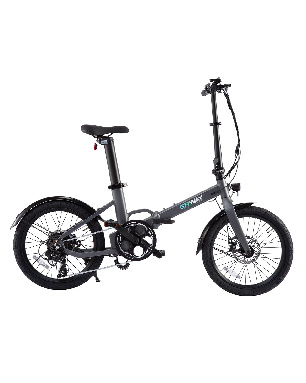 Amazon | ERWAY 電動自動車 A05 電動アシスト自転車 折りたたみ 20 
