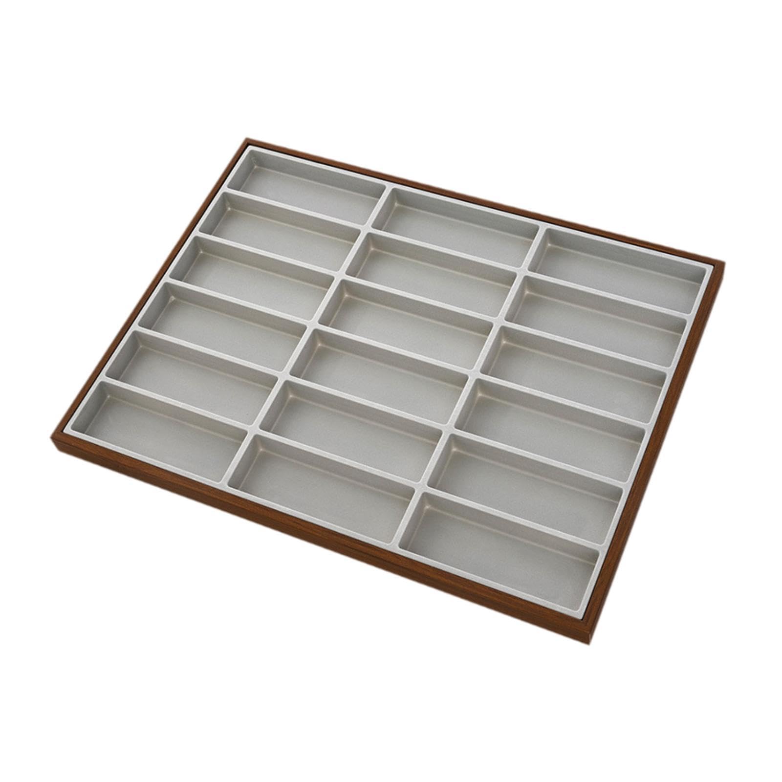 Bandeja Expositora de Gafas, Caja de Almacenamiento Portátil para Gafas para Tienda, Sala de Estar Y Hogar.
