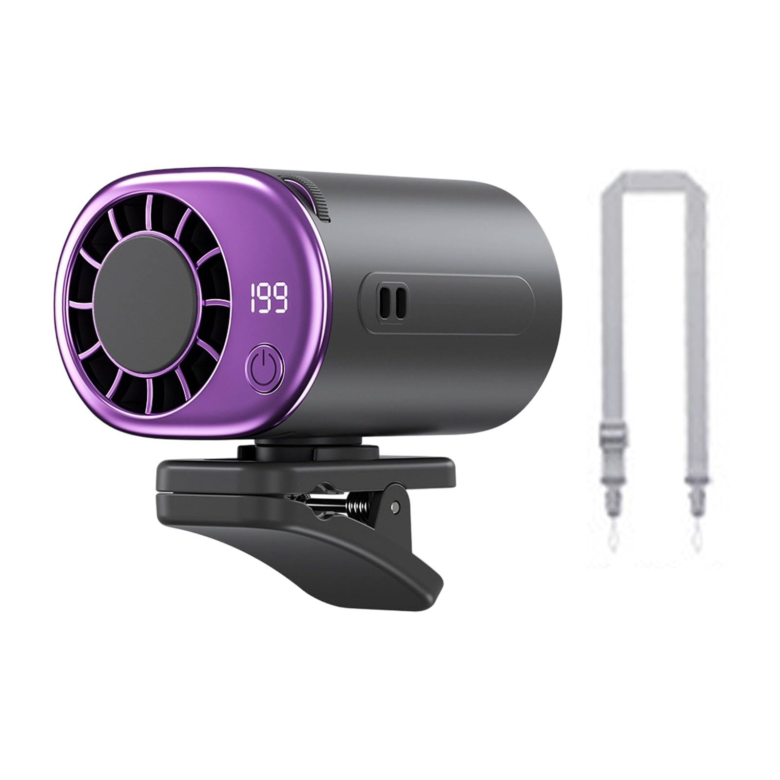 Ventilador personal recargable USB para combatir el calor en el hogar y asientos de coche