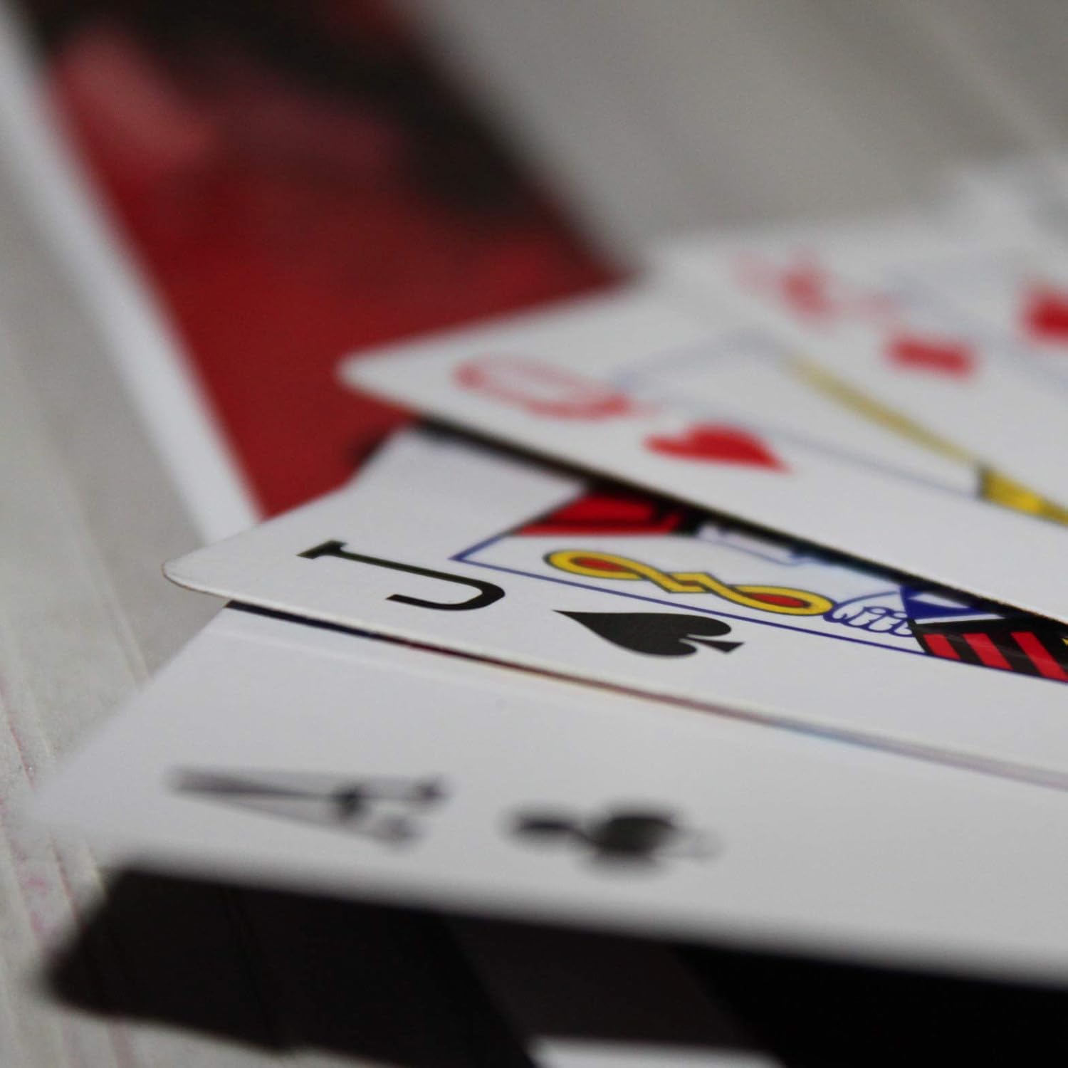 Super Z Outlet Giant Jumbo Deck of Big Playing Cards Fun Full Poker Game Set - Measures 8-1/4" x 11-3/4"