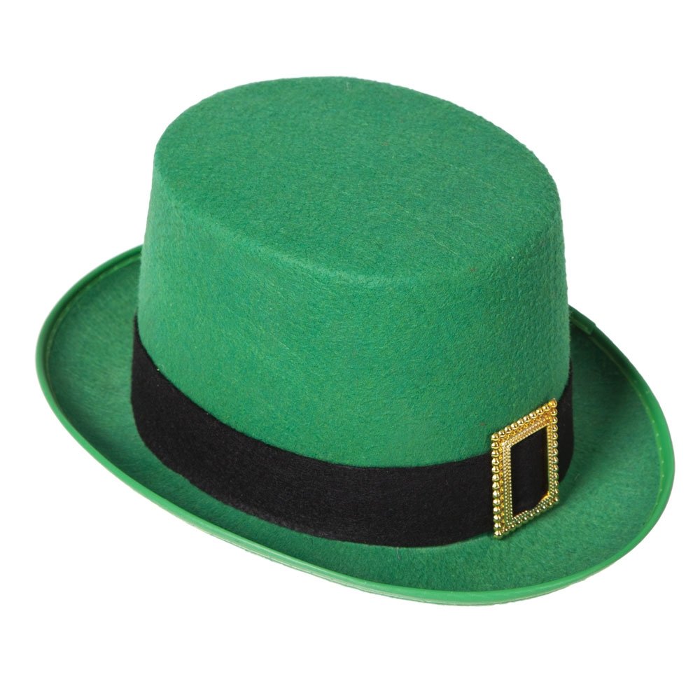 Wicked Costumes St Patricks Irish Leprechaun Fancy Dress Top Hat