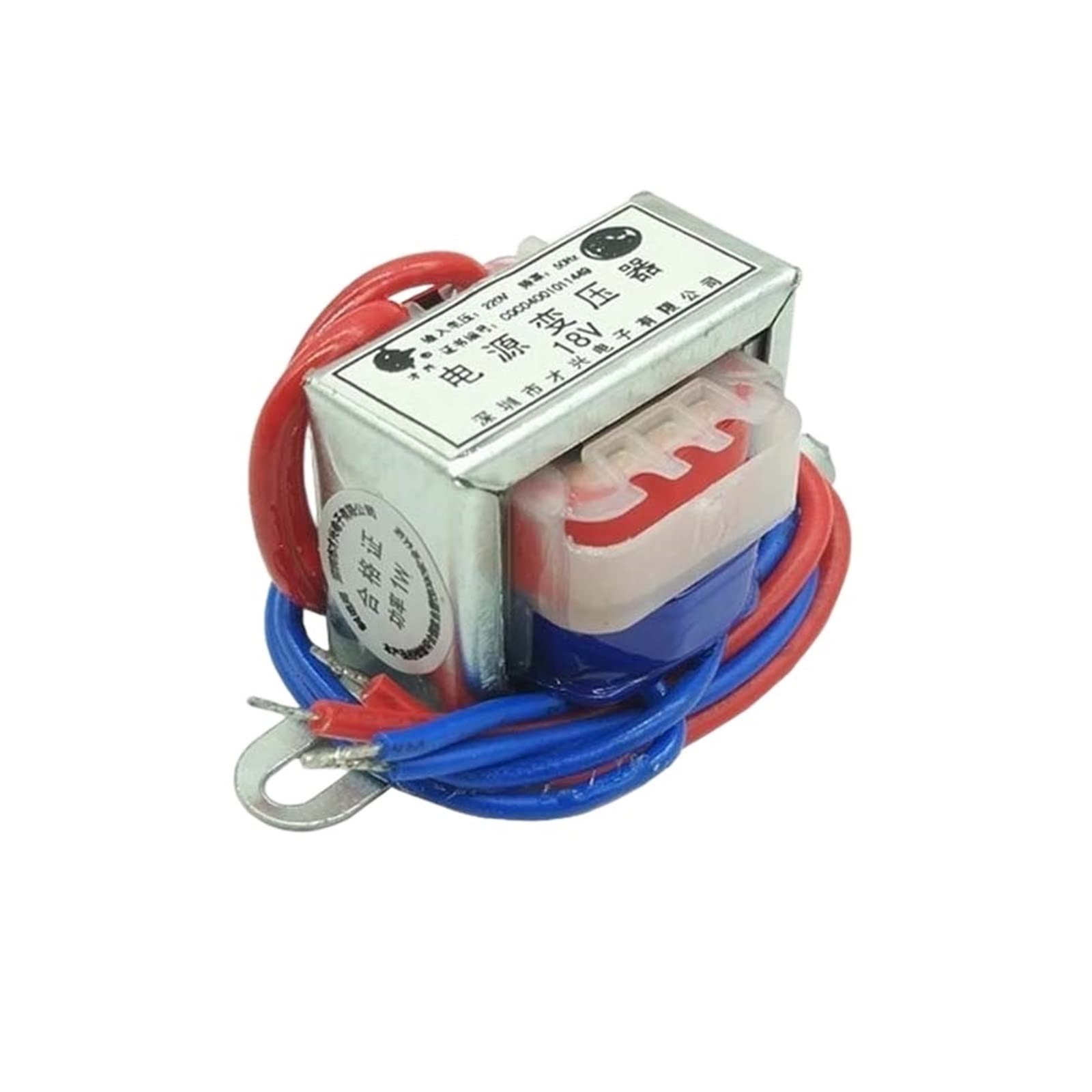 Transformateur de puissance 1W 18V AC avec noyau en cuivre DB-1VA