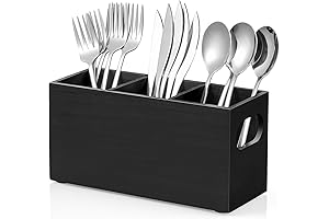 Utensil Organizer for Countertop, Kitchen Cutlery Holder and Art Organizer