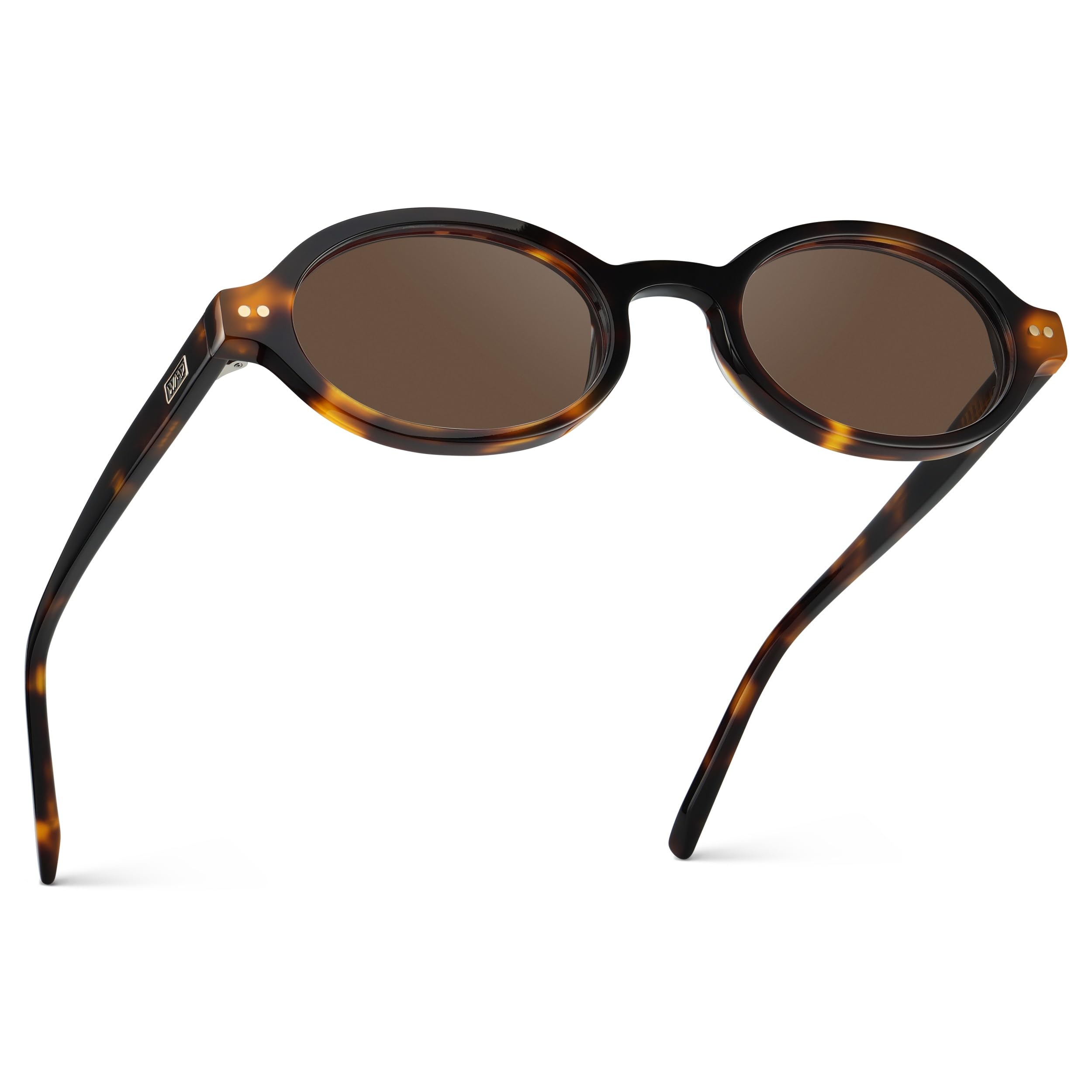 Noa Women's Small Sunglasses, Slim Vintage-Inspired Oval Frame