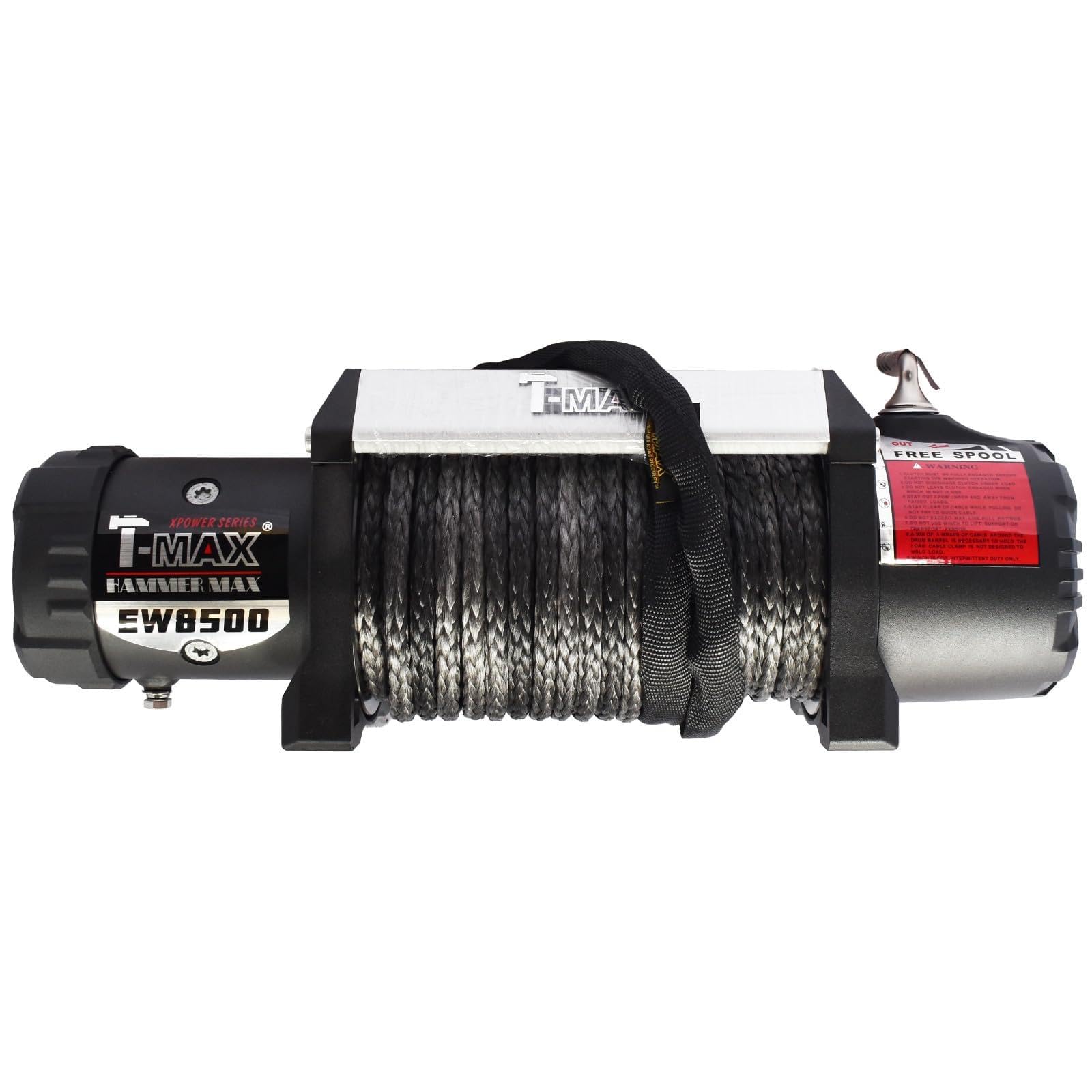Amazon.co.jp: T-MAX 電動ウインチ 24V 8500LBS X-Power ダイニーマ