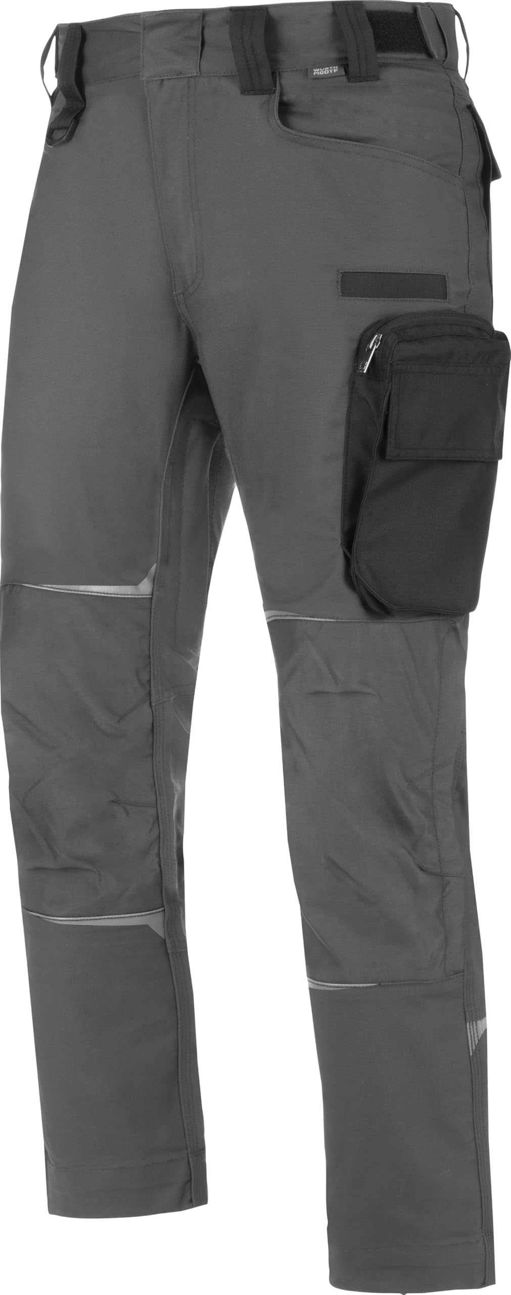 WÜRTH MODYF Bundhose Temper - robuste Arbeitshose für Herren mit vielen Taschen - Arbeitshosen mit verstellbarem Bund - strapazierfähig & flexibel - in der Größen 24-118 in Schwarz, Grau, Blau