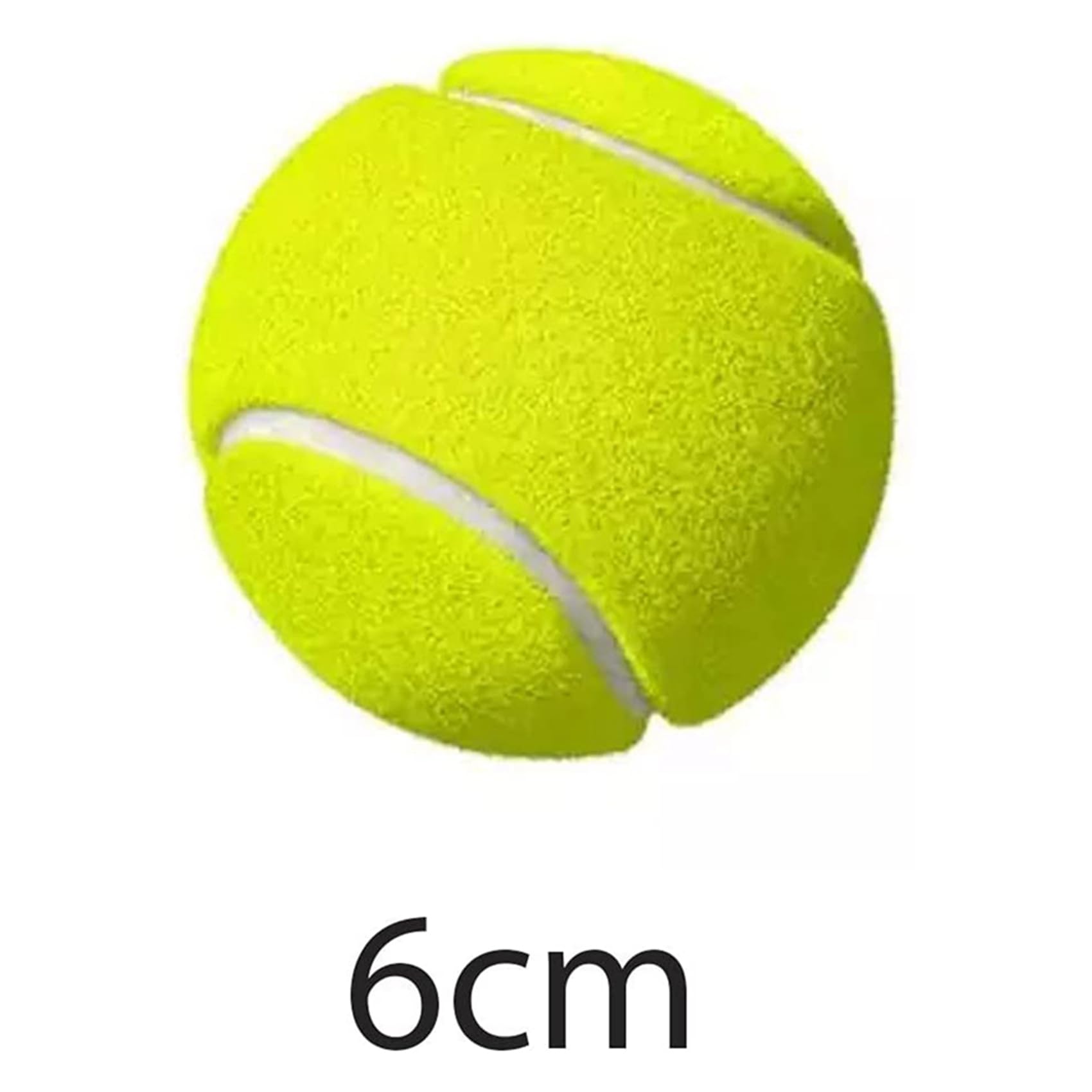36 Pack Tennis BäLle mit Tasche Zur Aufbewahrung - Gute Qualität, Dickwandige Tennis BäLle - Perfekt für Tennis und Cricket