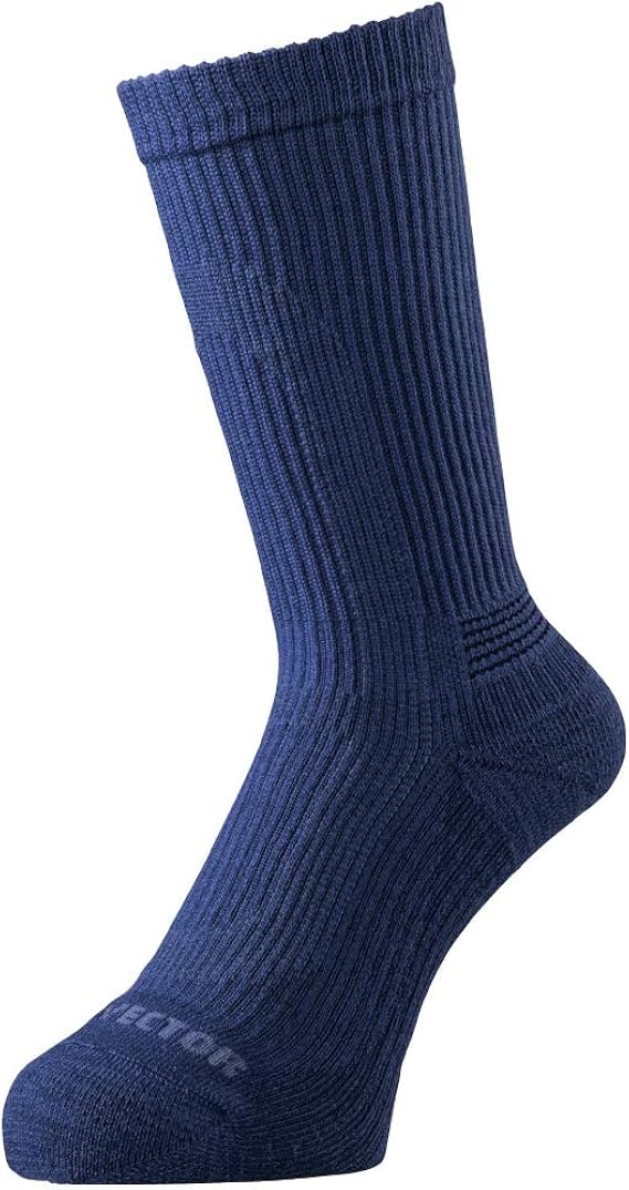 Amazon ミズノ アウトドア トラベル ウォーキングウエア ドライベクター薄手パイルソックス B2jx0004 メンズ インディゴブルー 日本 F Free サイズ スポーツソックス 通販