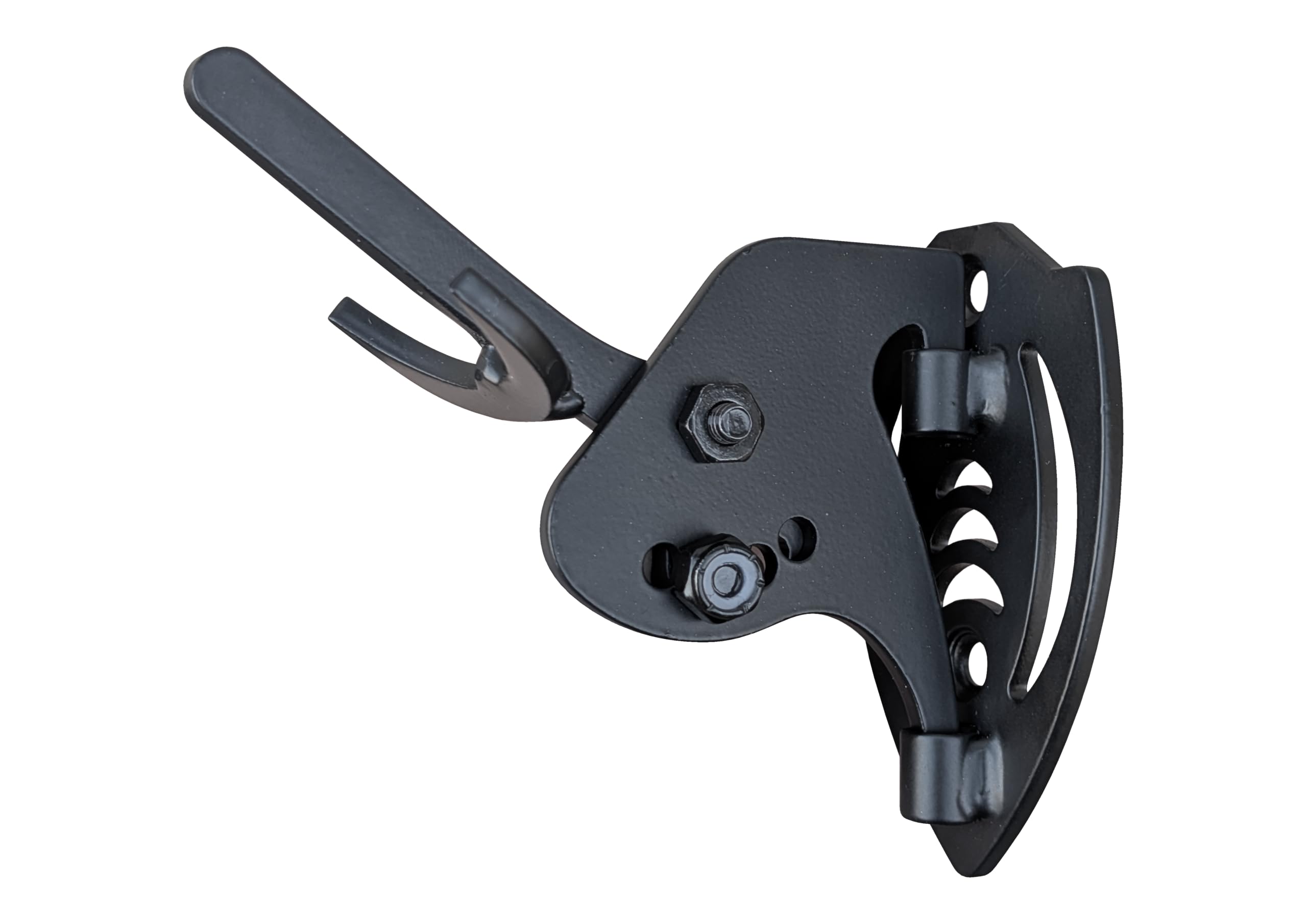 Skull Hooker Mini Hooker avec bras pivotant ajustable noir mat