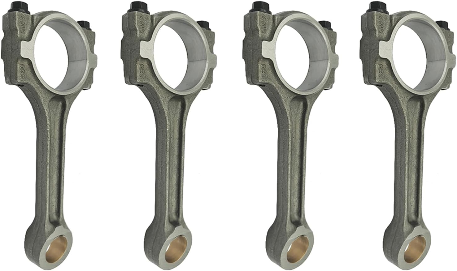 4Pcs 12654958 Engine Connecting Rods Compatible with Chevy/with GMC Terrain/with Pontiac/with Saturn/with Buick Regal 4 Cyl 2.4L 2010-2016