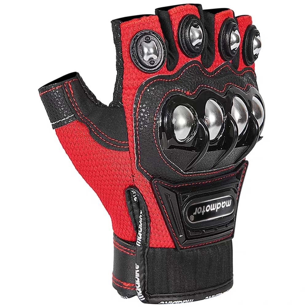 Steel Outdoor Knuckle Motorcycle Motorbike Powersports Safety Gloves