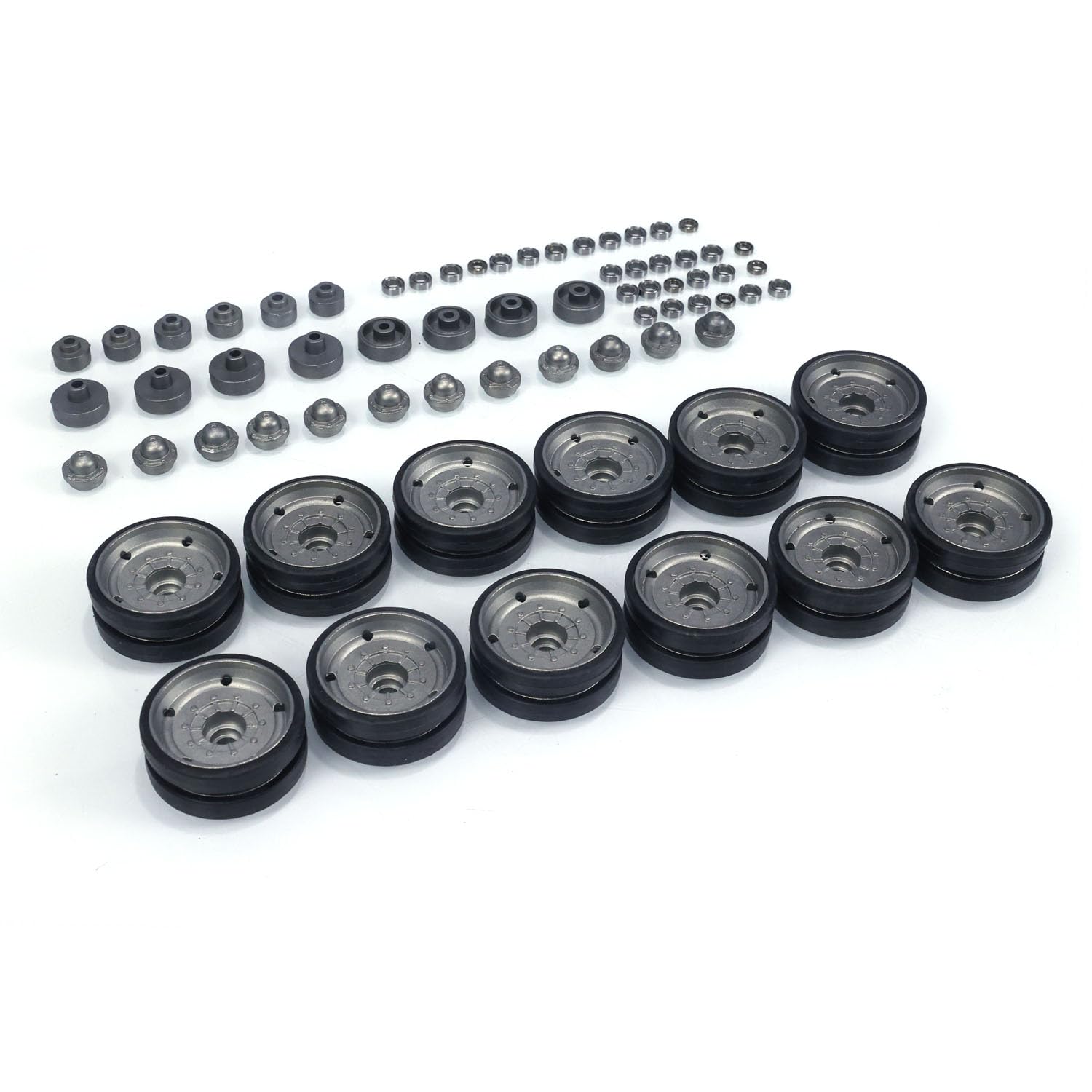 TOUCAN RC HOBBY Metal Road Wheels for 1/16 Henglong RC Tank IDF Merkava MK IV 3958 Tanks Parts