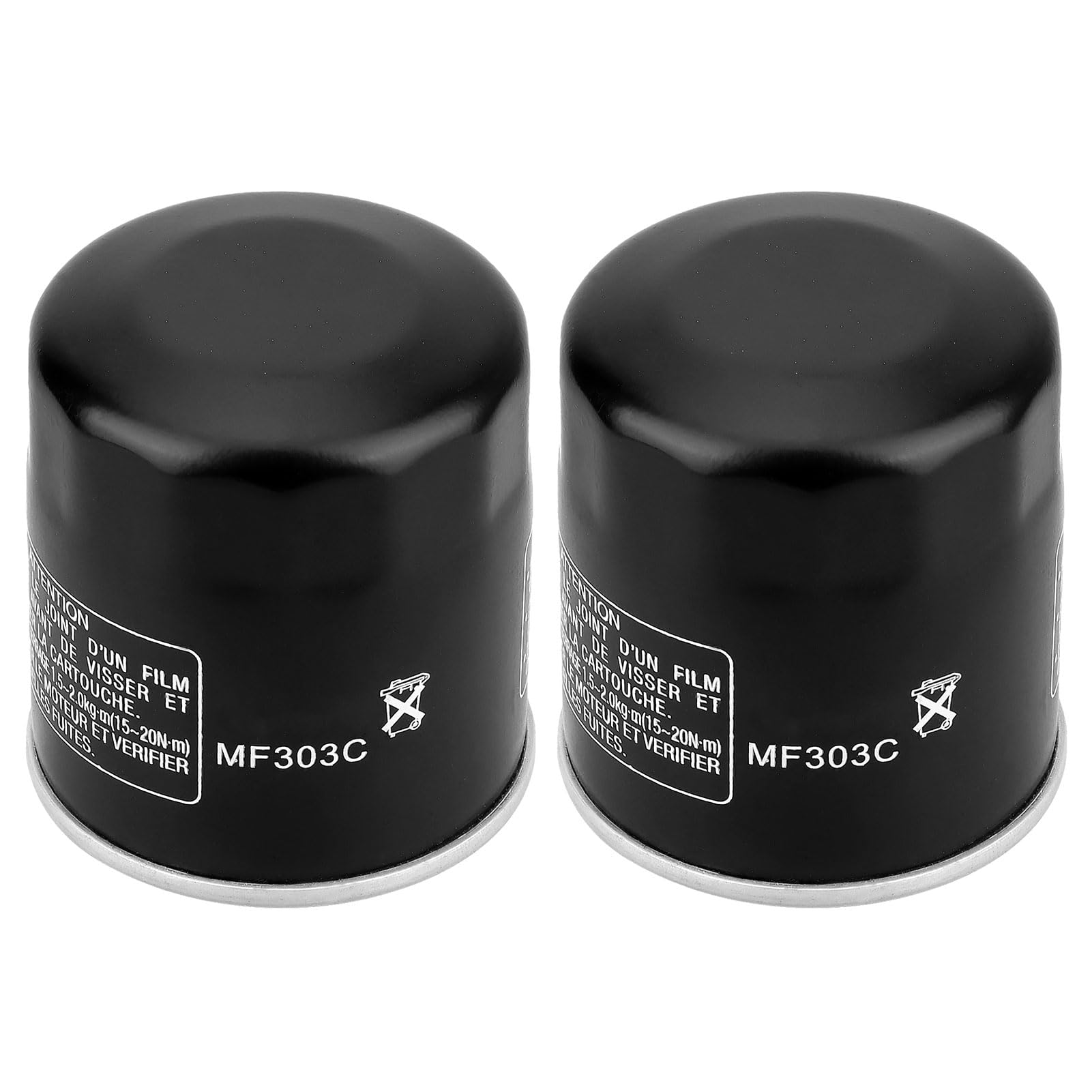 LOCOPOW 2pc 2520799 3084963 Oil Filter for Polaris Sportsman 500 400 450 570 HO Ranger Trail Boss 325 330 Scrambler 500 850 XP 1000 Xplorer 400L Xpedition 425 Magnum 325 Hawkeye 300 400