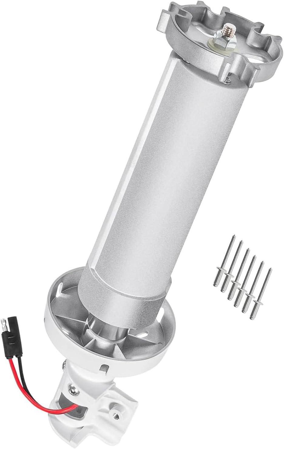 Replacement Motor for Patio Shade 12V Right Side Operate Assembly Aircraft Aluminum for 9100 Series with Guide Right Moment Motor