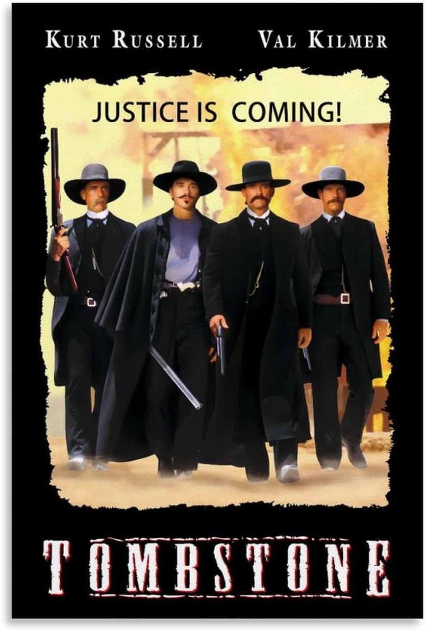 ameos Tombstone Movie Poster Poster Decorative Painting
