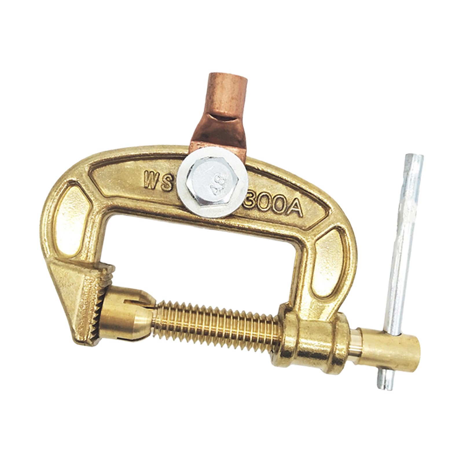 Welding Electrode Holder Power Metal Grounding Work Clamp Replacement Ground Earth for Ground