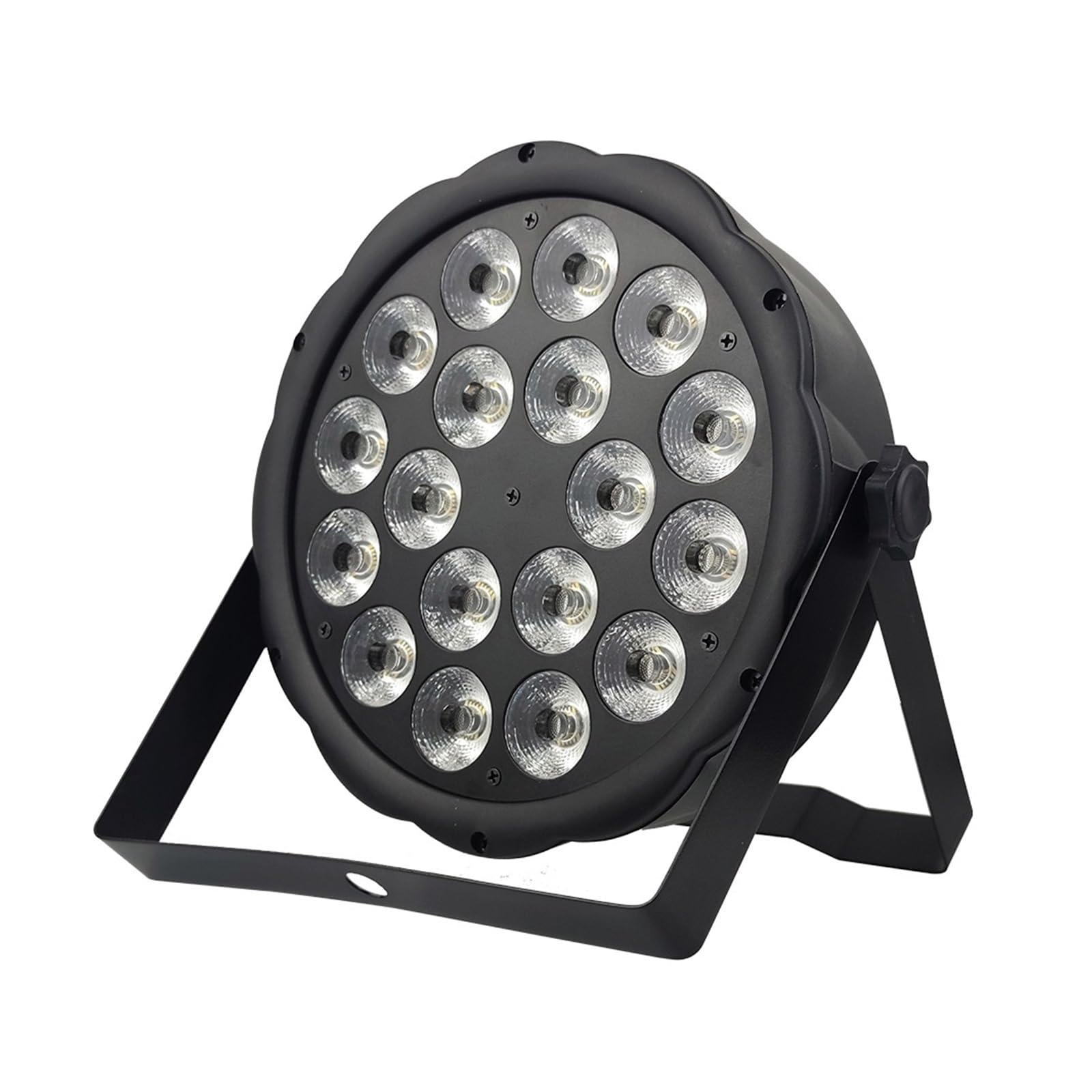 Luce da palco per DJ, Stage Par 18x18w Led Par Light RGBWA UV 6in1 Luce Par in Plastica Stage Dj Light 18x12w RGBW 4in1 Luce Par Uplight per Eventi(18x18w RGBWA UV)