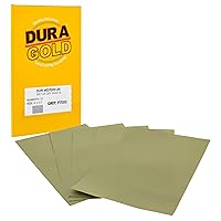 Vista 19 de Dura-Gold Papel de lija húmedo o seco de 3-2/3 x 9 pulgadas, grano 800, 1000, 1500, 2000, 3000 (5 Ea) – Pulido de lija de color automotriz