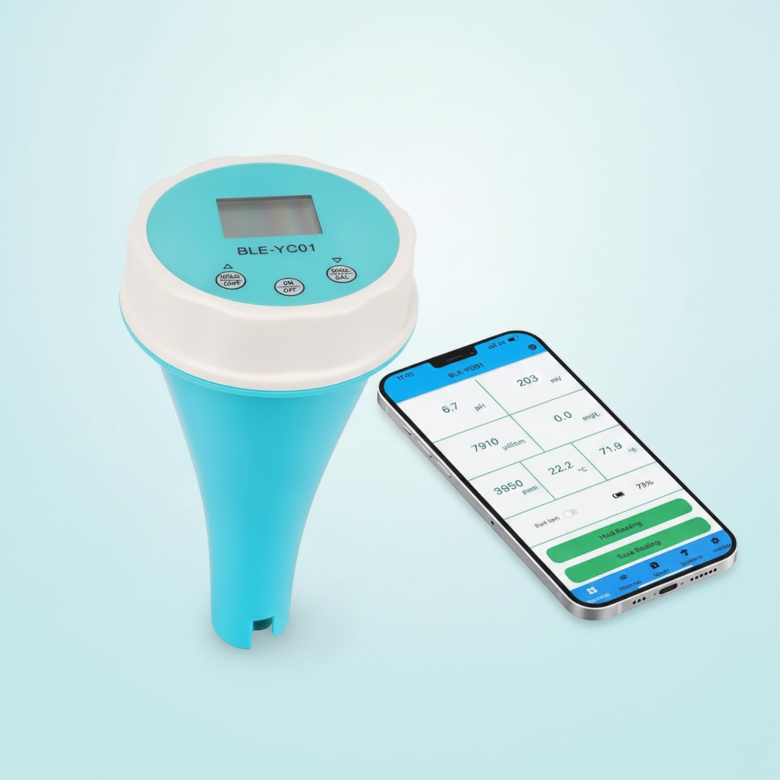 MagiDeal Industrial Tester de Agua Ph ORP TDS Temperatura Pantalla Clara Uso Fácil Diseño Ergonómico Adecuado para Piscinas Spas Acuarios Laboratorios Mantenimiento Doméstico
