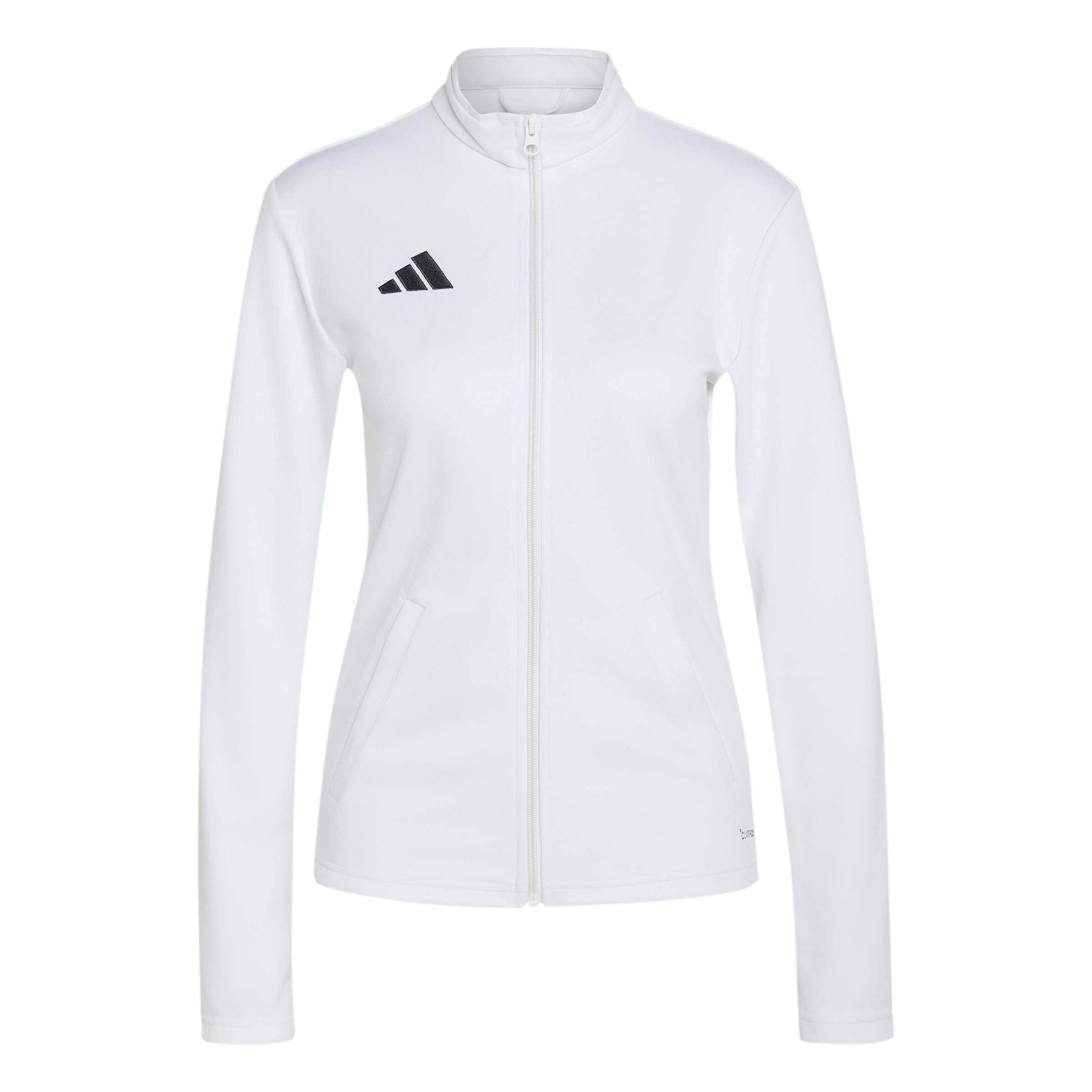 adidas Women's Entrada26 Track Sweatshirt, white/black, M