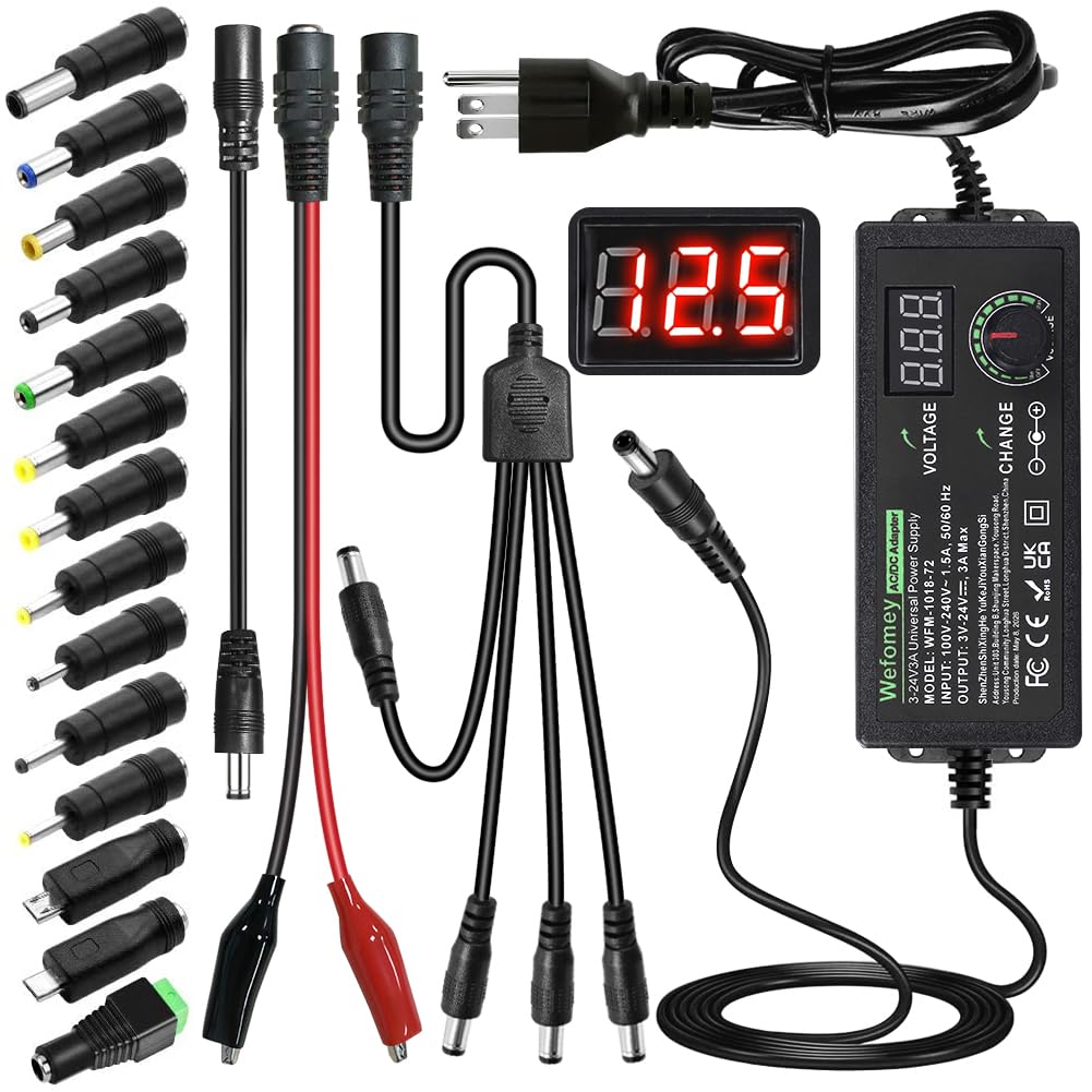 Wefomey 72W Universal Power Supply
