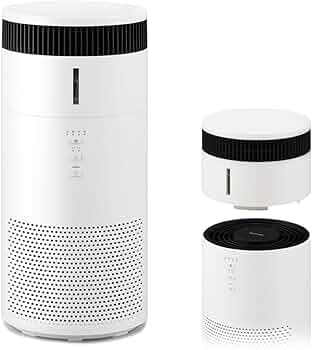 IRIS OHYAMA 加湿空気清浄機 IRIS OHYAMA [2,000円OFFクーポン] 空気清浄機 加湿器 気化式 10