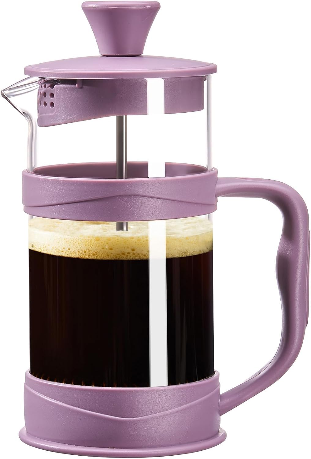 French Press Coffee Maker, Coffee Press of 18/8 Stainless Steel Filter 11.8 OZ