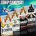 Campisi Tea Cigarettes, Peppermint, Tobacco Free, Nicotine-Free, Vape Alternative, Cigarette Alternative, Natural Smoking Alternative, Smoking cessation aid, Menthol Herbal Cigarettes, Tobacco Free Cigarettes
