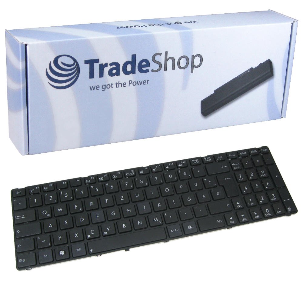 Original Laptop-Tastatur Deutsch QWERTZ - Für Asus K70/K72 Serie