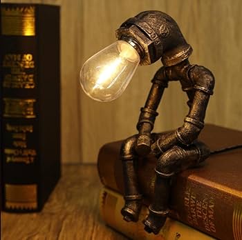 Amazon.co.jp : インダストリアル テーブルランプ レトロ デスク