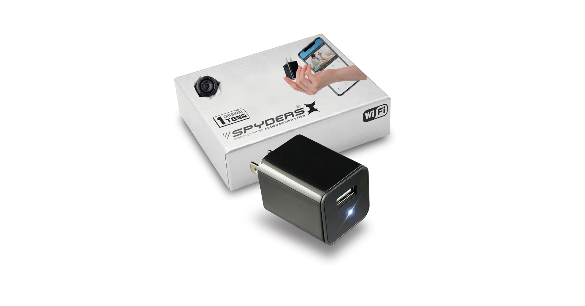 Amazon.co.jp: スパイダーズエックス(SPYDERSX) 1080P USB-AC
