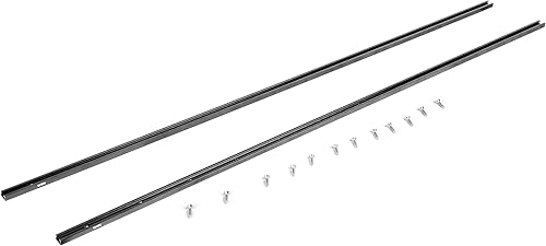 WEN Kit universal de pista en T de 48 pulgadas para carpintería, paquete de 2 (WAT480)