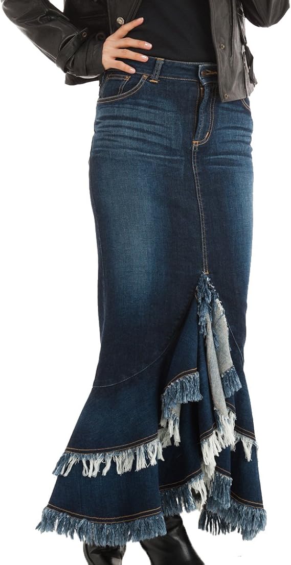 Amazon デニムマーメイドスカート ストレッチデニム スカート 通販