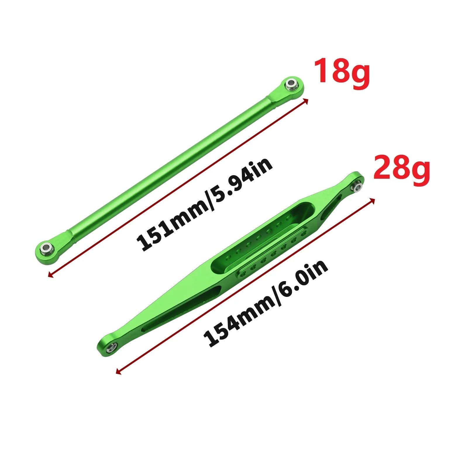 Per Losi Per LMT 4WD 1/8 Metallo Superiore E Inferiore Telaio Di Collegamento Set Asse Solido Monster Truck RC Auto Parti Aggiornamento Accessori Ricambi Modellini RC