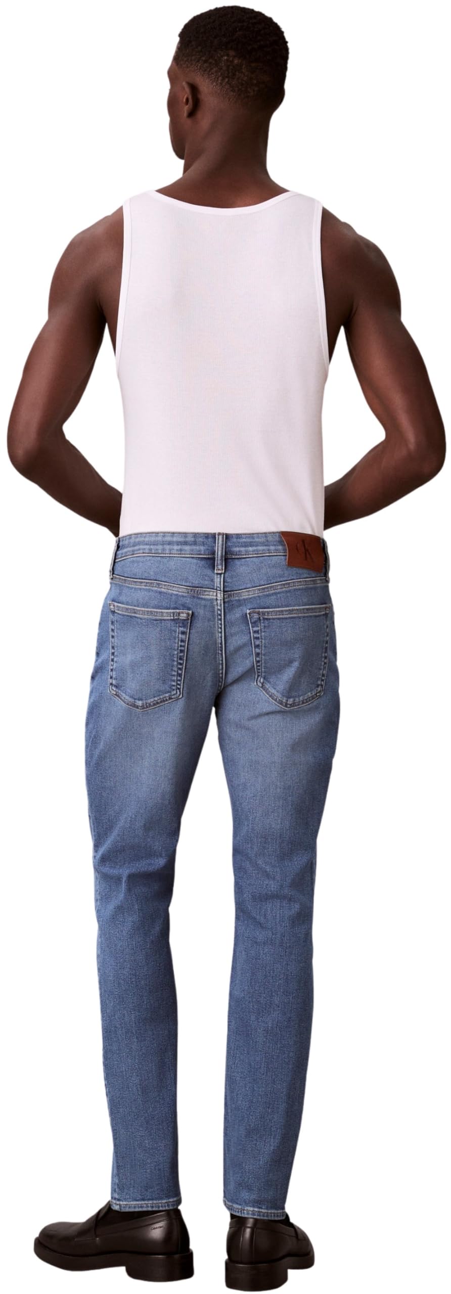 Calvin Klein - Slim Faded Clearwater Jean Lv04re776g, Jeans Unisex - Adulto