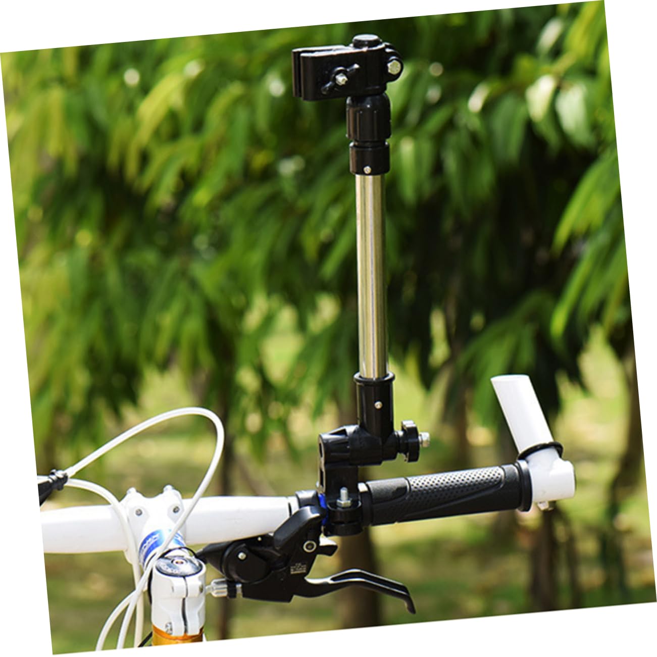 GRIRIW Versatile Umbrella Attachment Holder Umbrella Bar Connector for Outdoor Use