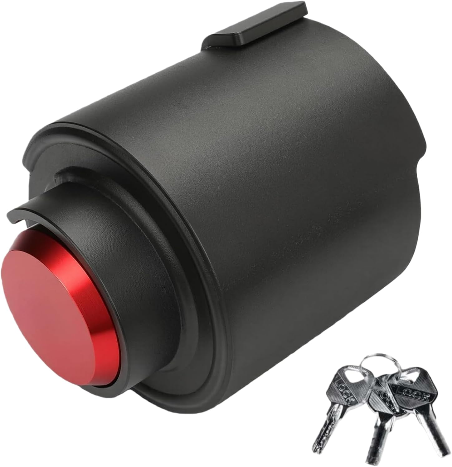 Trailer Hitch Locks Fits 2-5/16 Inch Coupler, Secures Safety Chains Anti Theft Ball Hitch Lock, Pry-Resistant & Heavy-Duty Trailer Hitch Locks for RV, Cargo, Camper, Dump Trailer, Boat, Pickup