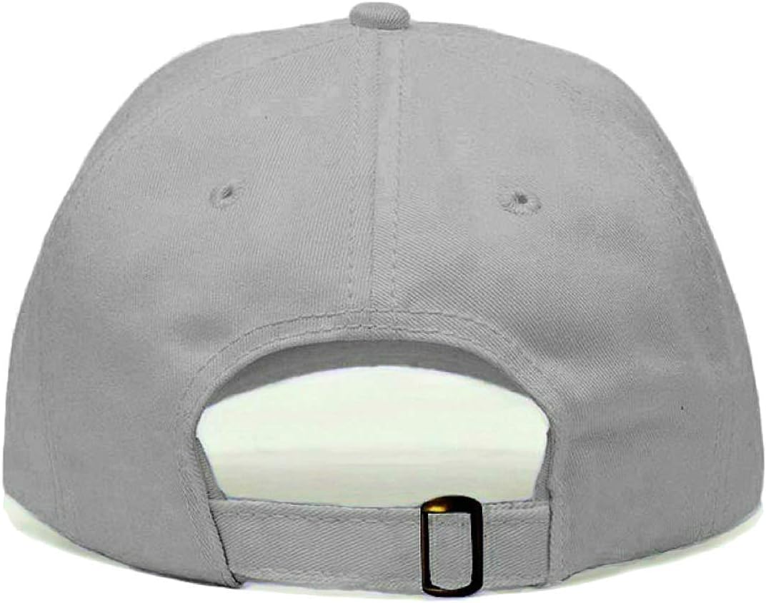 Whatever Forever Dad Hat, Embroidered Baseball Cap, 100% Cotton, Unstructured Low Profile, Adjustable Strap Back, 6 Panel, One Size Fits Most (Multiple Colors) (Grey)