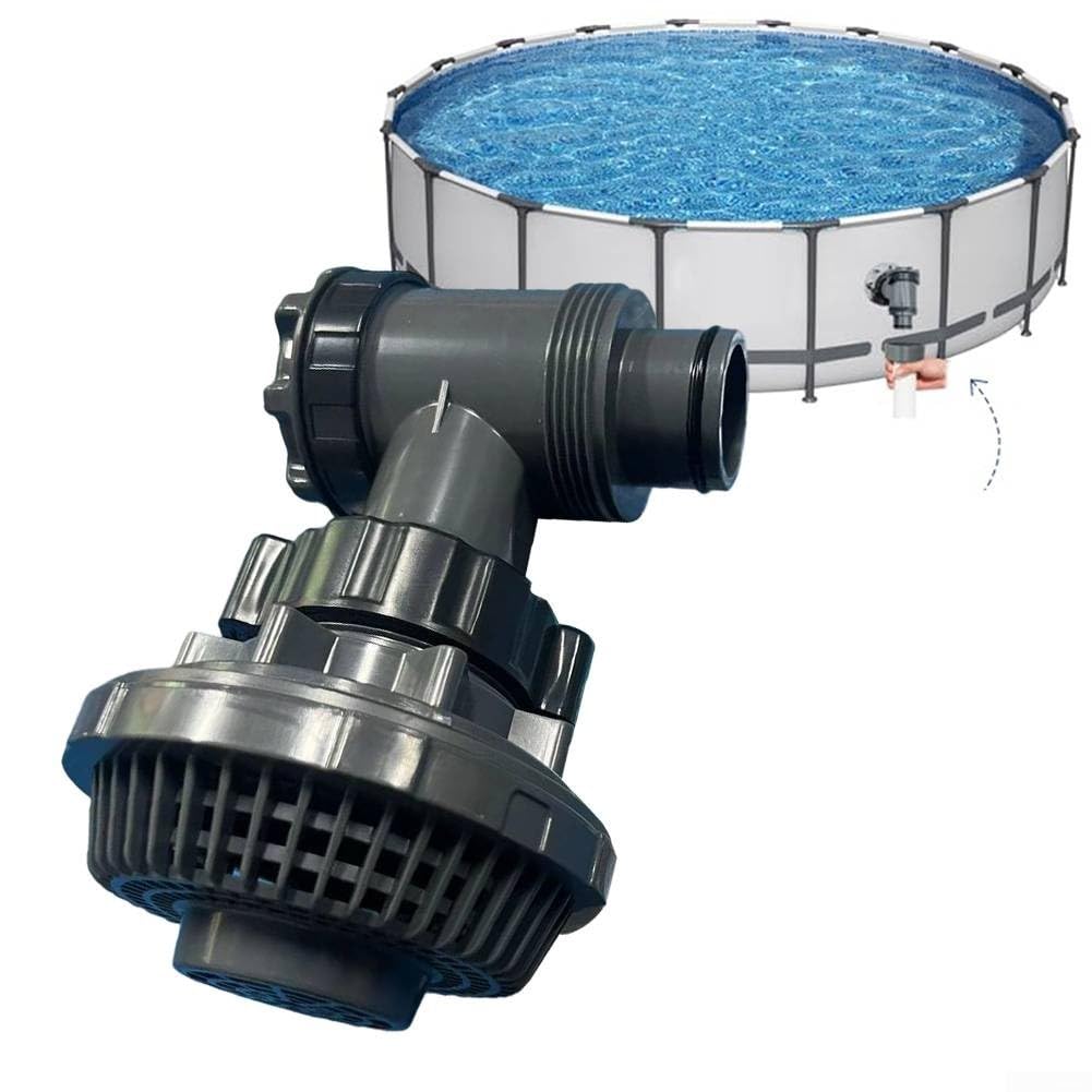 P6H1323 Ersatzventil für Pool Sandfilter Rückspülung Verwendung mit 38mm Durchmesser Kompatibilität für INTEX Hnemix (Schaltventil)