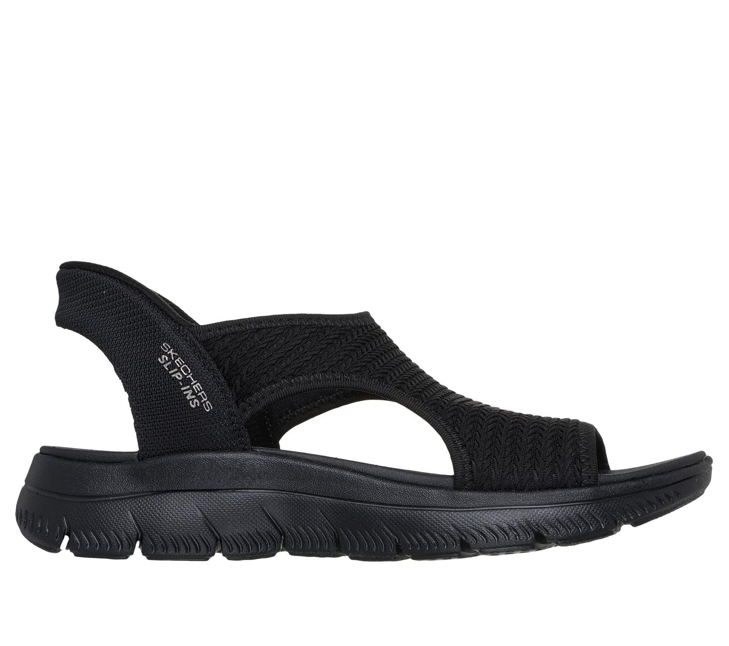 Skechers Summits Sandal - Sweetly Evolved Damen Sandale Textil schwarz