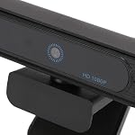 1080P HD Webcam with Hello, Facial Recognition Webcam for USB PC Webcam with 120° Wide Angle Lens, Fixed Focus, Easy Login for Computer Laptop