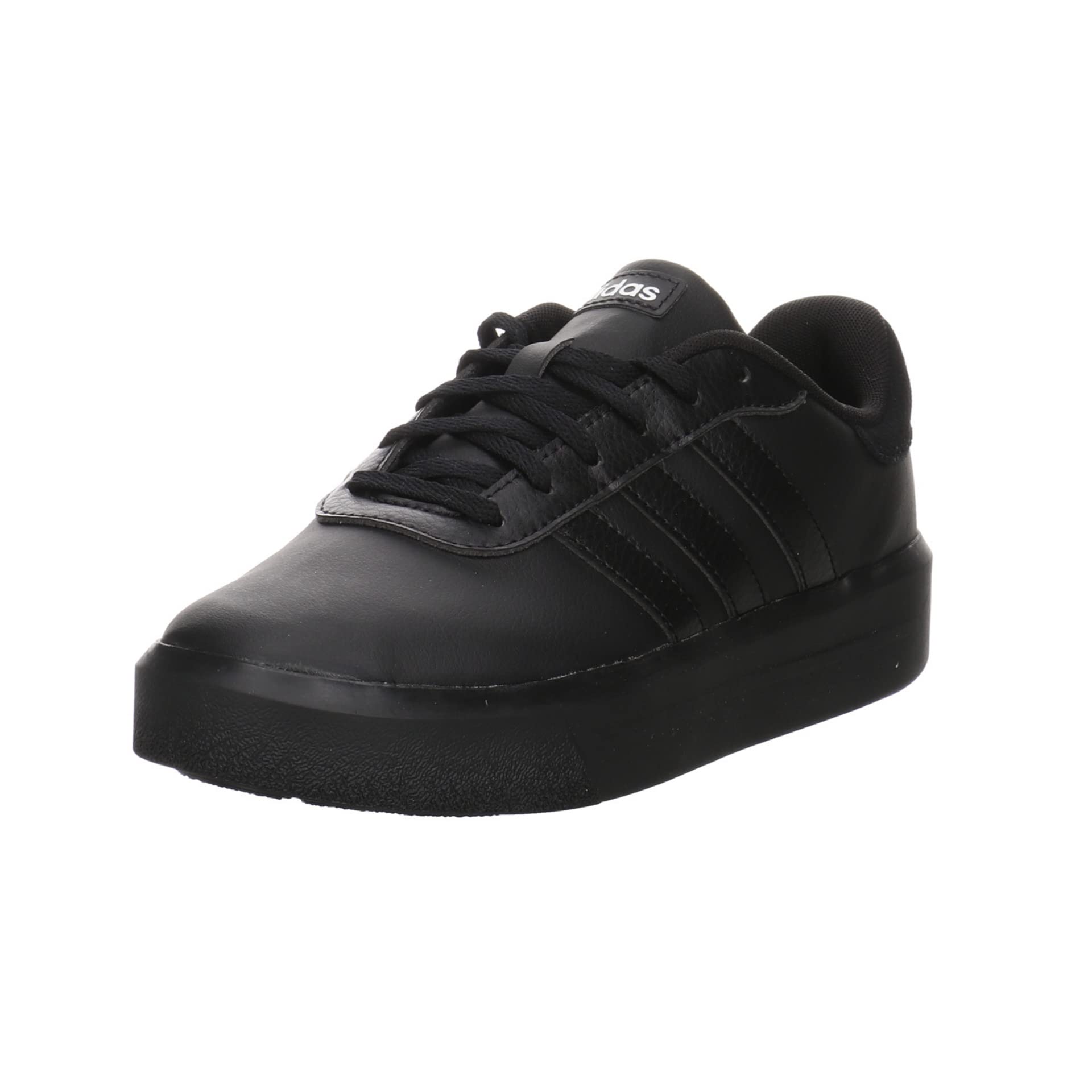 adidas Court Platform Womens Casual Sneakers, 4 UK, CBLACK/CBLACK/FTWWHT (Set of 1 Pair) (B0B31JG5JL) Amazon Price History, Amazon Price Tracker