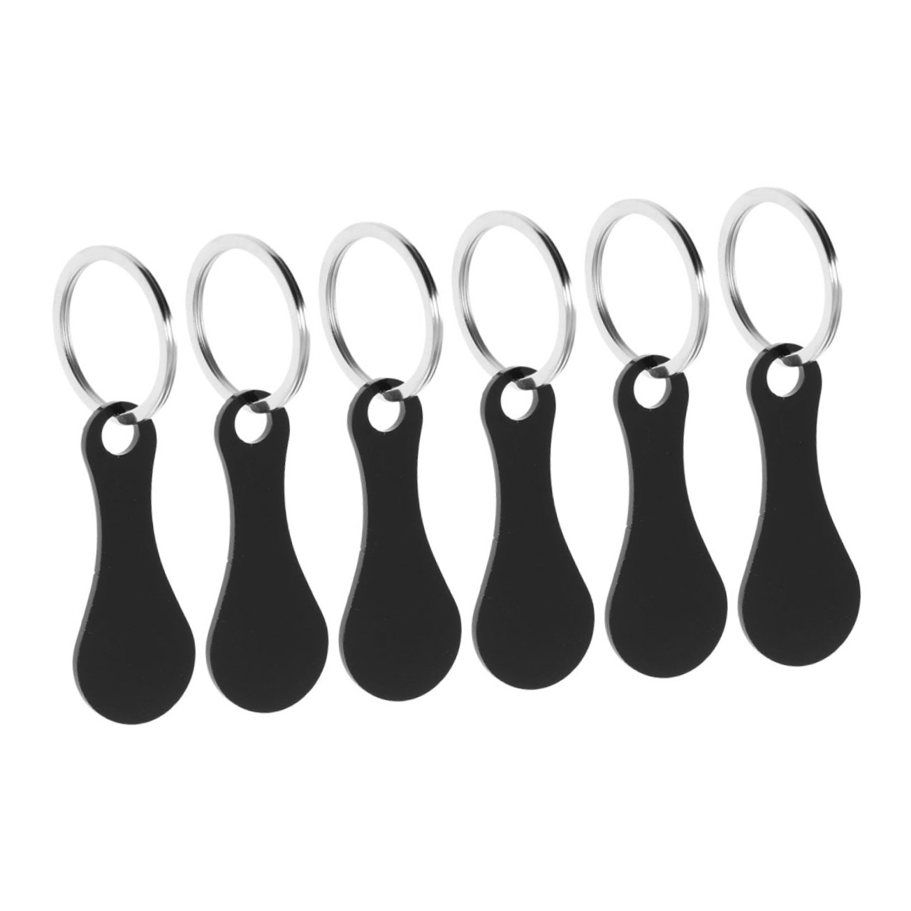 4pk Trolley Coin Sleutelhanger UK Set | Winkelwagen Token Sleutelhangers | Trolley Munten voor Supermarkt Cart Trolley Key | Nieuwe pond UK Coin Trolley Token | Trolly Winkelen Munt | Trolley Munten