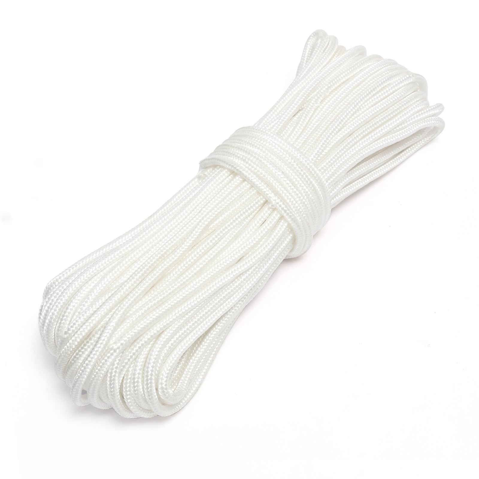 Corde à linge en nylon blanc de 8 mm pour fixer solidement votre matériel
