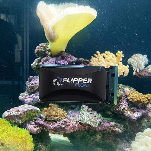 Miniatura 4 de FL!PPER Flipper Cleaner Float - Limpiador magnético flotante 2 en 1 de vidrio para acuario, herramientas de limpieza de acuarios y cuchillas de