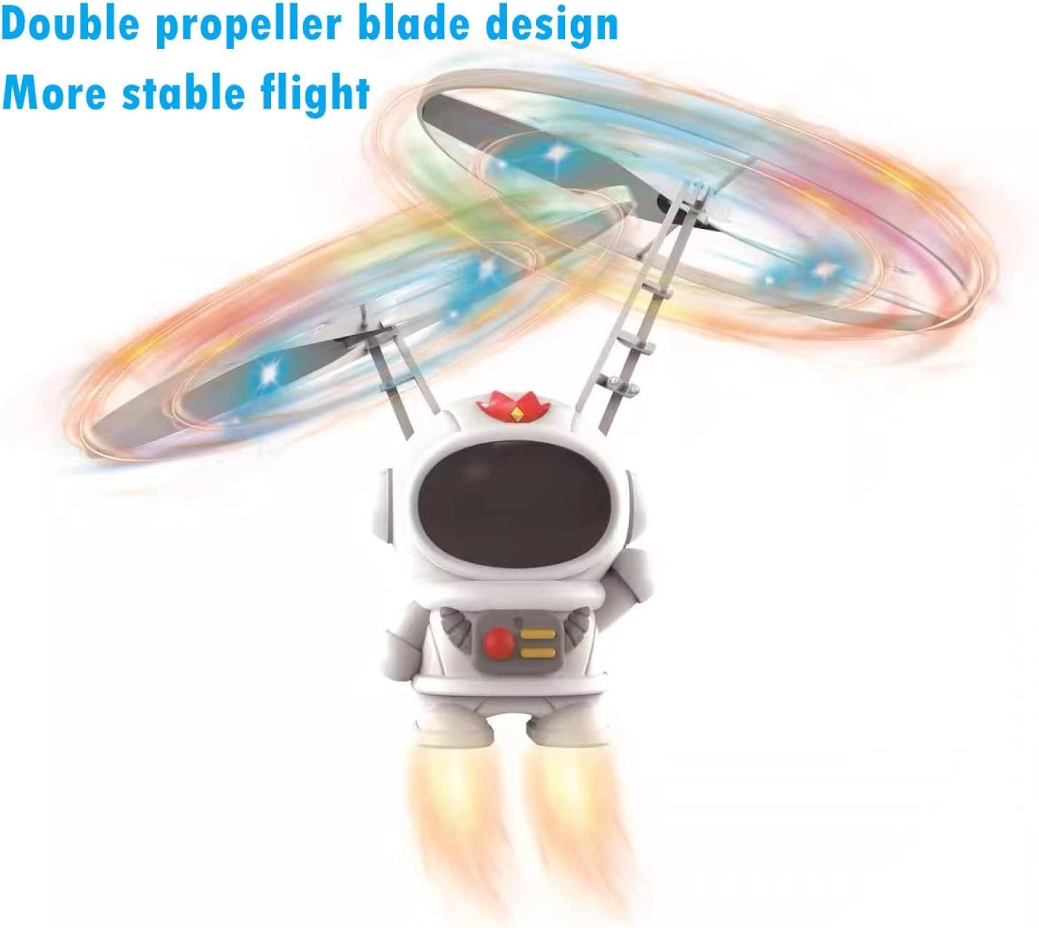 Smart Deal Kid Magical Flying Astronaut Spaceman Mini Drone Toy, Hand Sensor  Control, USB Powered, Rainbow Glitter : Amazon.in: Toys & Games