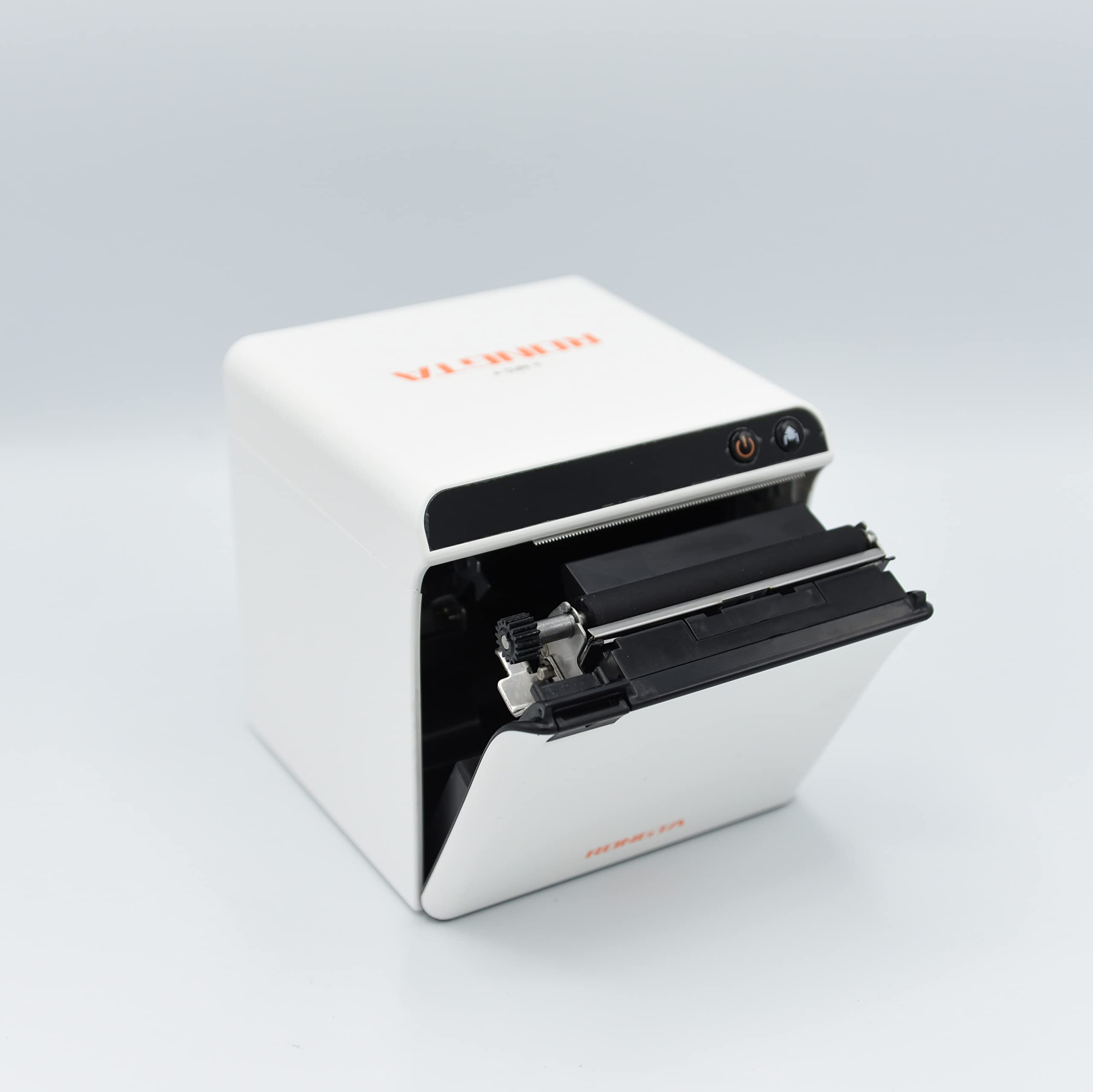Stampante ricevute non fiscali e comande mini compatta cubo termica diretta 250m/s 80mm con auto-cut usb lan ethernet bluetooth ACE H1 windows mac android ios (ACE H1 BIANCO - USB+ETHERNET+BLUETOOTH)