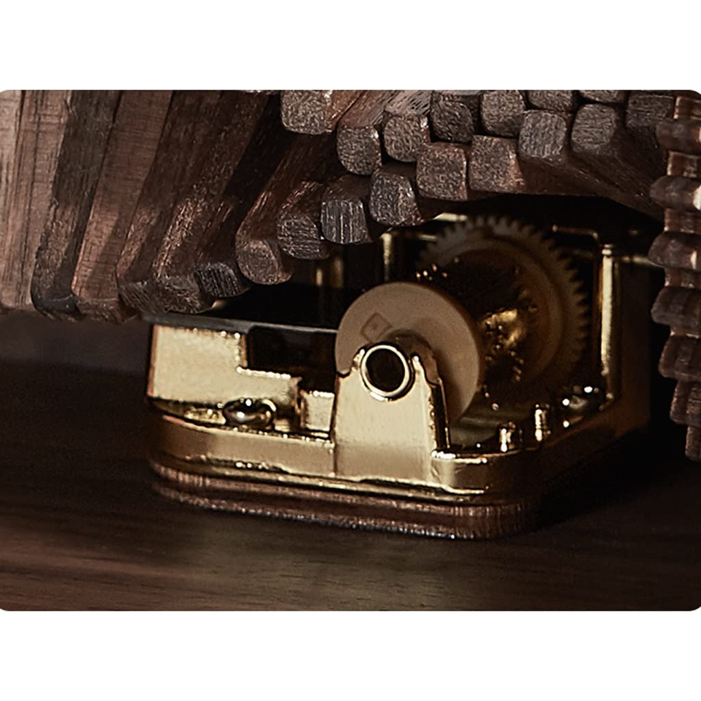 Carillon Scatola Musicale Music Box Box Box Scatole Musicali in Legno Regali for Il Compleanno/San Valentino/Giorno del Ringraziamento Giorno/Decorazioni for la casa di Natale Carillon Regalo di